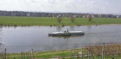 Die "Krippen" auf Fahrt nach der Werft