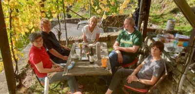 An- und Abgrillen am 13. Oktober