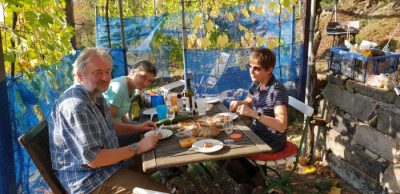 An- und Abgrillen am 14. Oktober